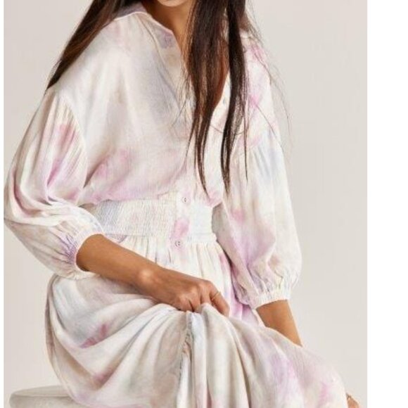 Z Supply Tanya Blurred Maxi Dress, size Medium - Picture 3 of 7